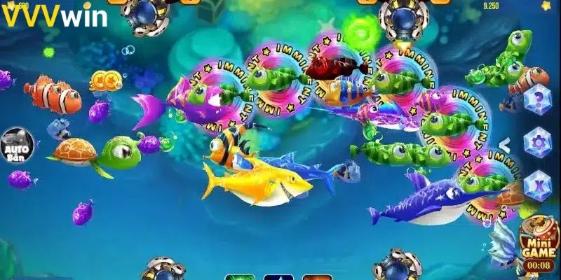 Các phòng chơi trong trò chơi săn cá H5