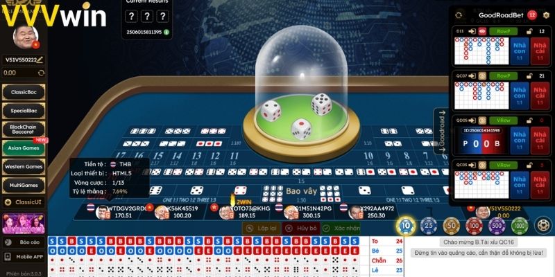 Game Tài xỉu VVVwin là gì?