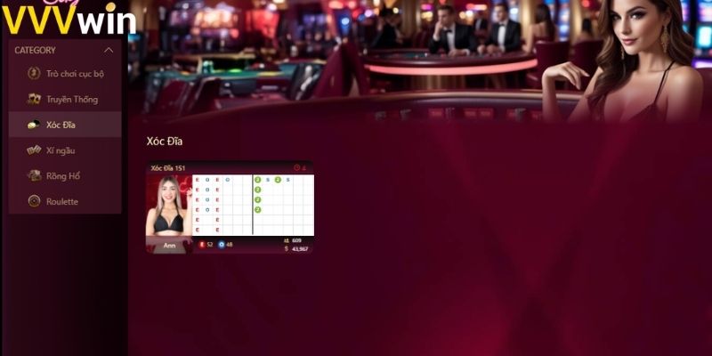Xóc Dĩa VVVwin - Thỏa Sức Đam Mê Cá Cược Cho Mọi Người Chơi