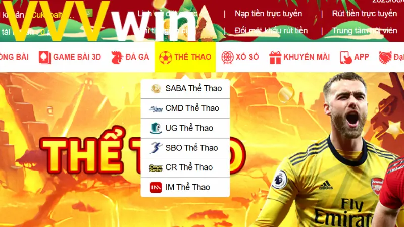 Thể Thao VVVwin - Điểm Cược Uy Tín Hàng Đầu Thế Giới 2025