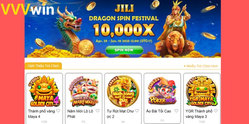 Top sảnh game nổ hũ hot nhất 2025