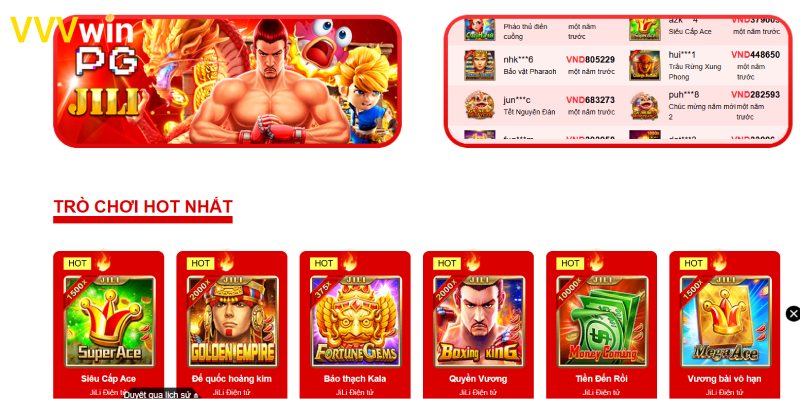 Đa dạng lĩnh vực cá cược tại nhà cái VVVwin