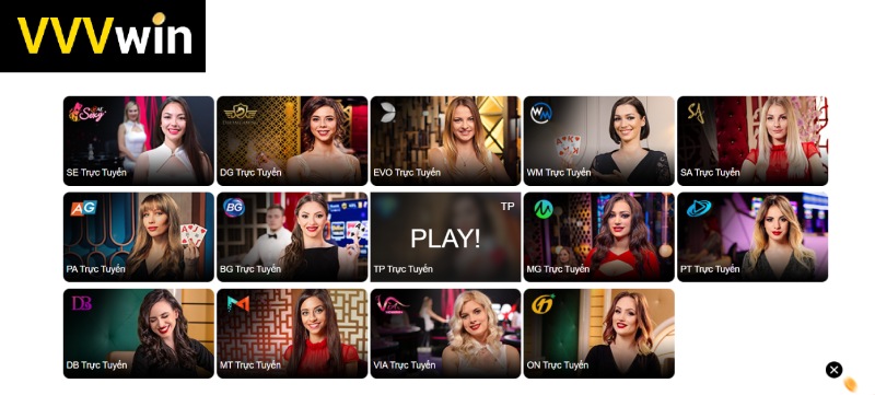 Sảnh cược Live Casino cực đỉnh cao tại nhà cái cá cược