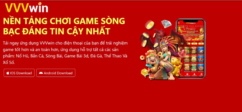 Hướng dẫn tải app VVVwin chi tiết cho bet thủ